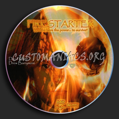 FireStarter dvd label