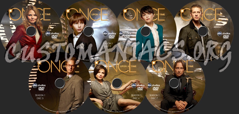 Once Upon a Time - Season 1 dvd label