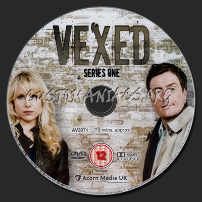 Vexed Series 1 dvd label