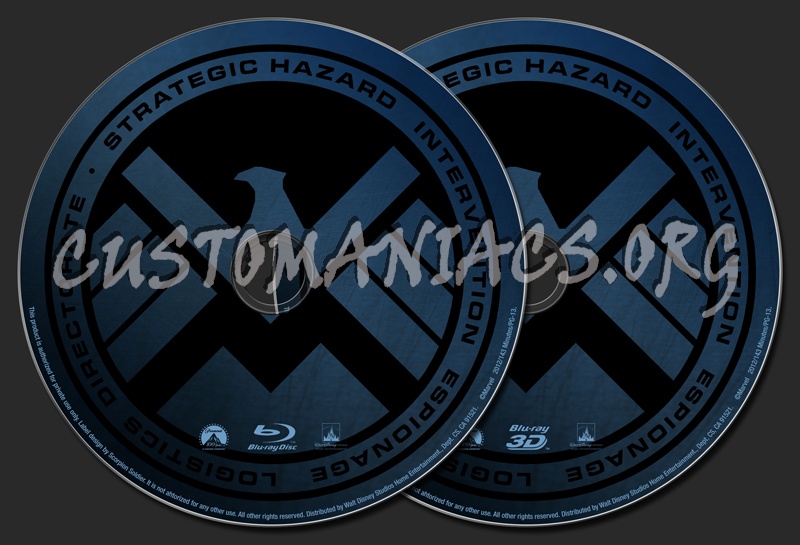  blu-ray label