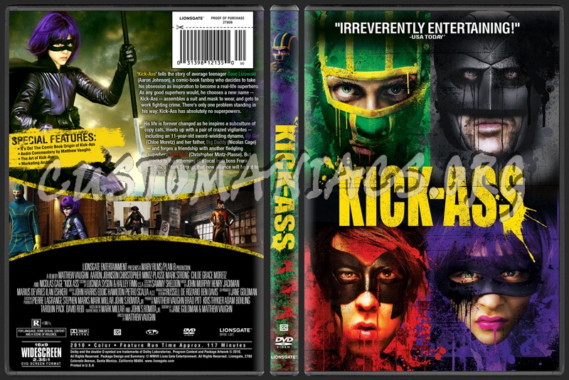 Kick-Ass dvd cover