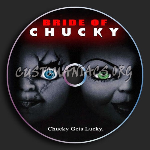 Bride Of Chucky dvd label