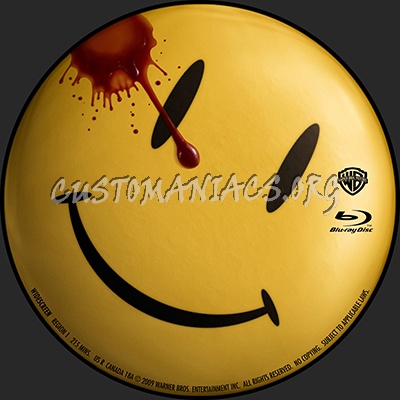 Watchmen blu-ray label