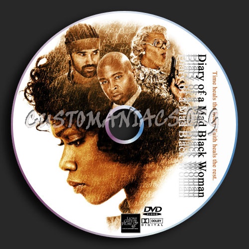 Diary Of A Mad Black Woman dvd label
