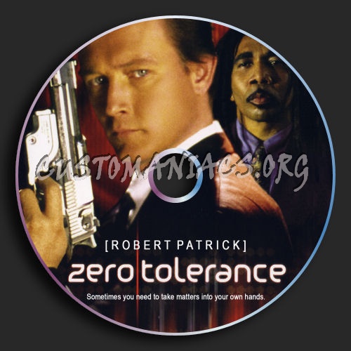 Zero Tolerance dvd label