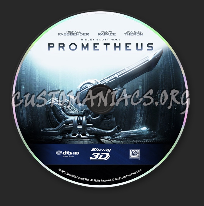 Prometheus 3D blu-ray label