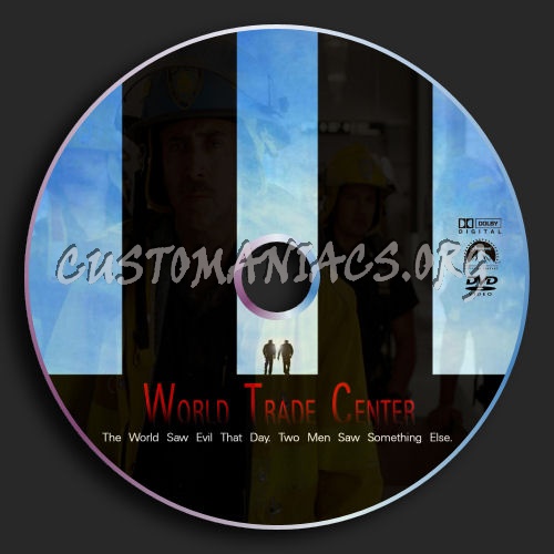World Trade Center dvd label