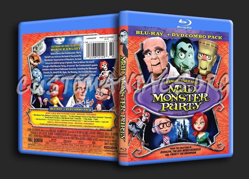 Mad Monster Party blu-ray cover