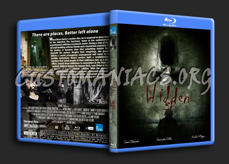 Hidden 3D blu-ray cover