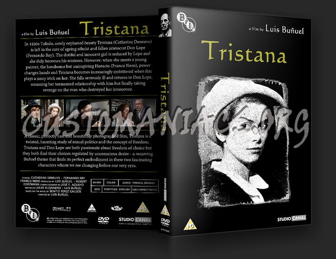 Tristana dvd cover