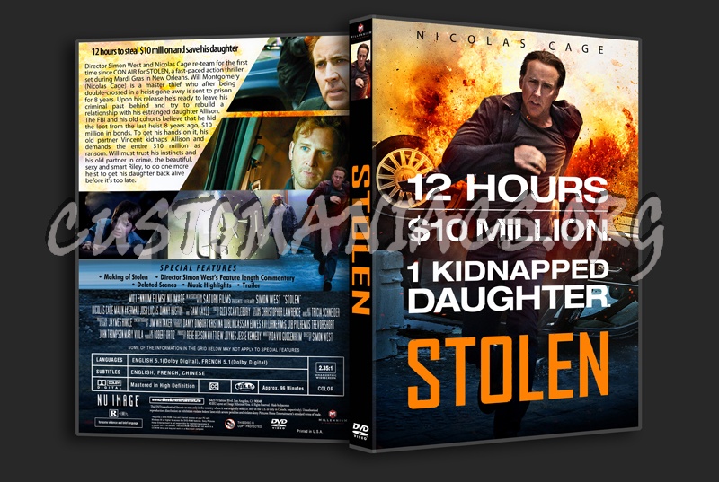 Stolen dvd cover