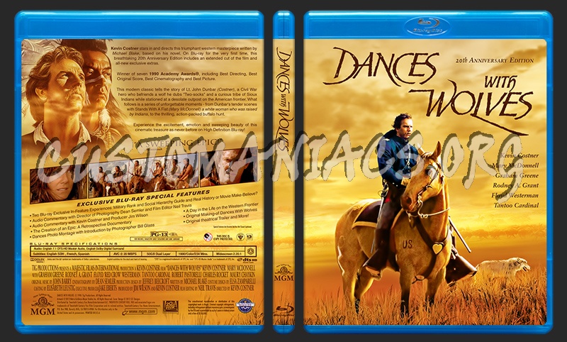 Dances With Wolves blu-ray cover