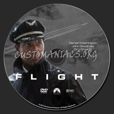 Flight dvd label