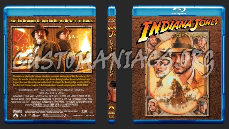 The Indiana Jones Complete Collection blu-ray cover