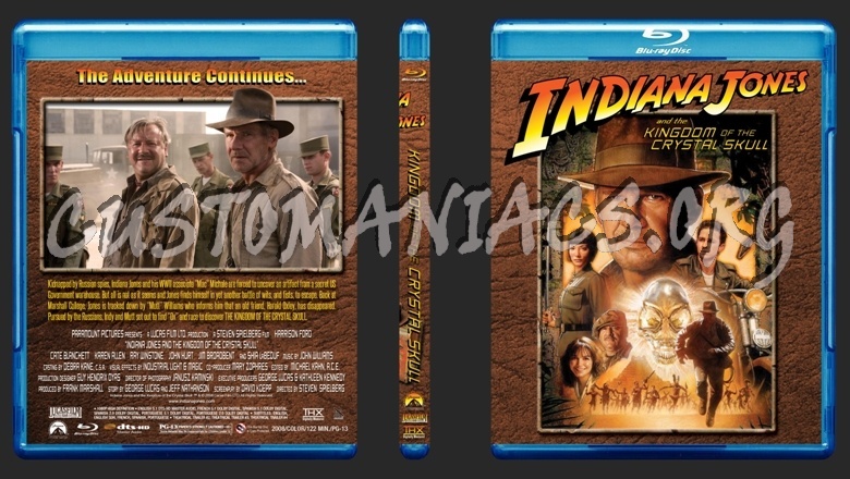 The Indiana Jones Complete Collection blu-ray cover