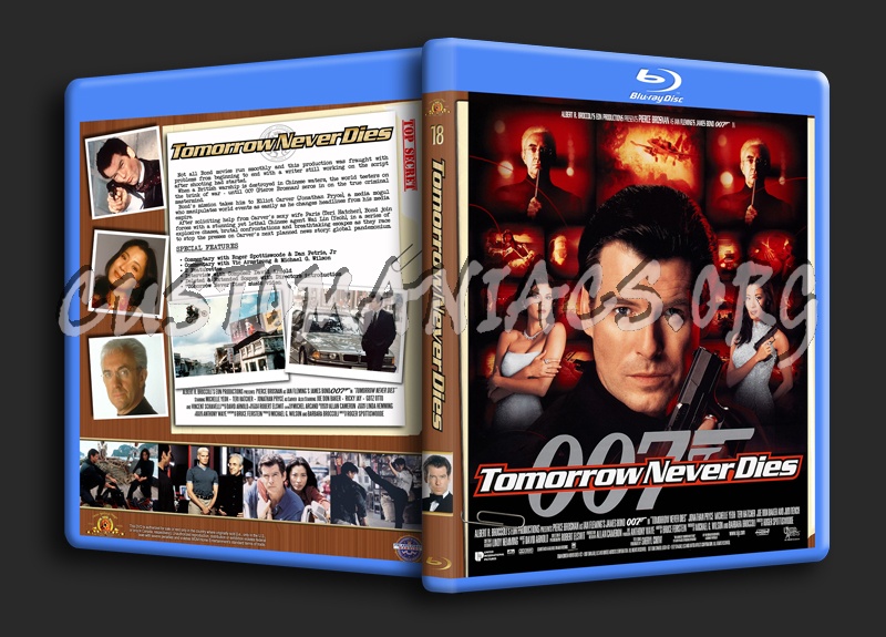 Tomorrow Never Dies blu-ray cover