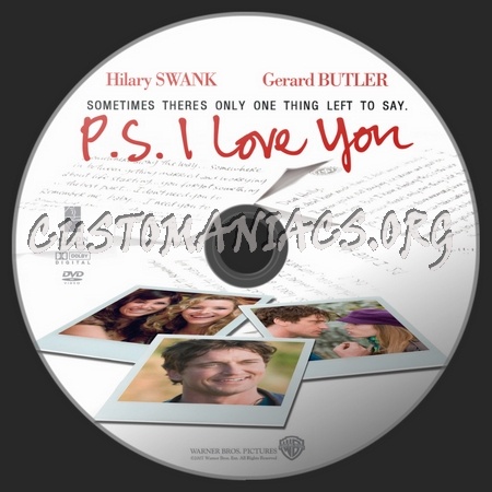 P.S. I Love You dvd label