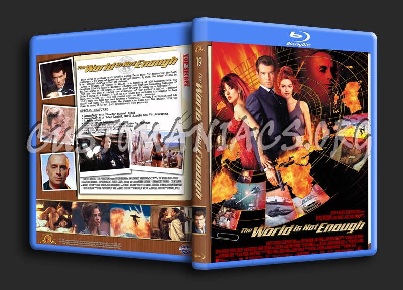 The World is Not Enough blu-ray cover