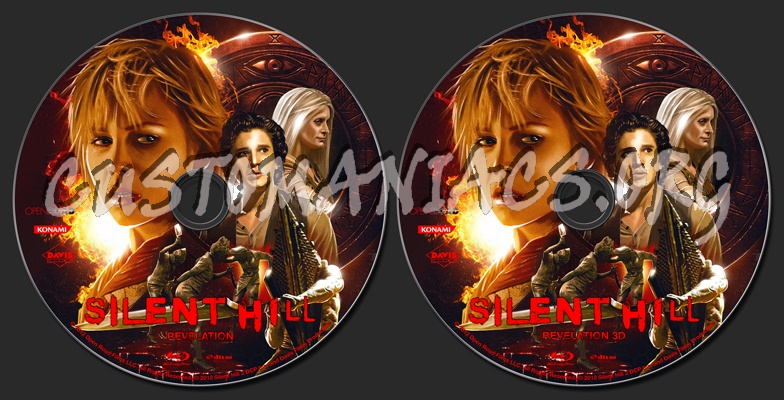 Silent Hill: Revelation blu-ray label