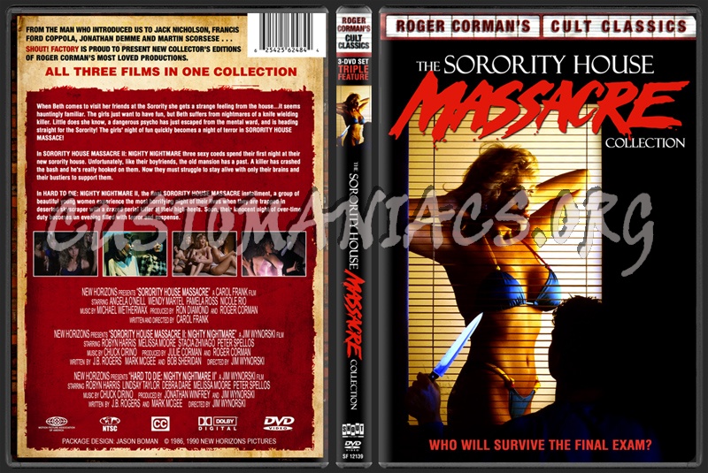 Sorority House Massacre Collection dvd cover