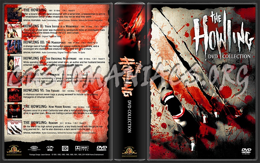 The Howling Collection dvd cover