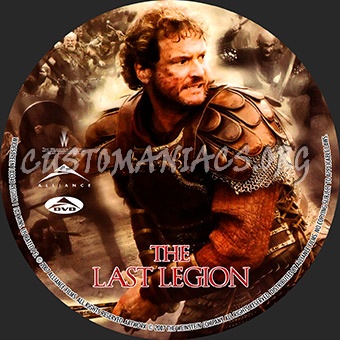 The Last Legion dvd label