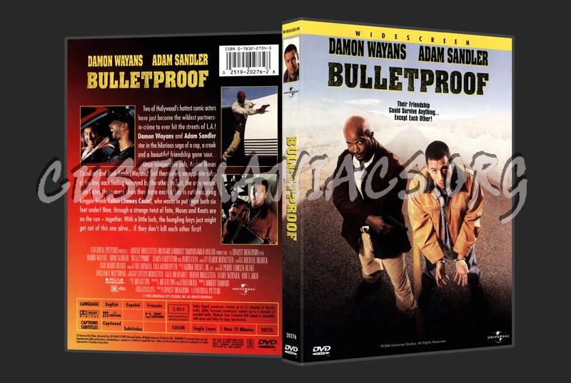 Bulletproof dvd cover