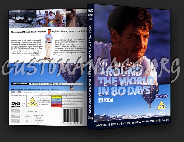 Michael Palin Around The World In 80 Days dvd cover