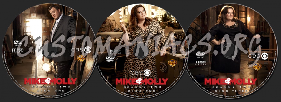 Mike & Molly - Season 2 dvd label