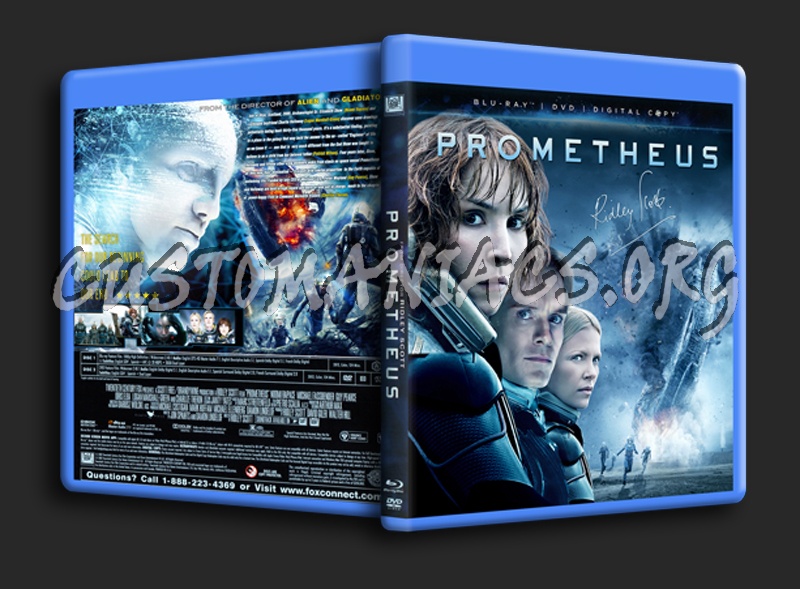 Prometheus blu-ray cover