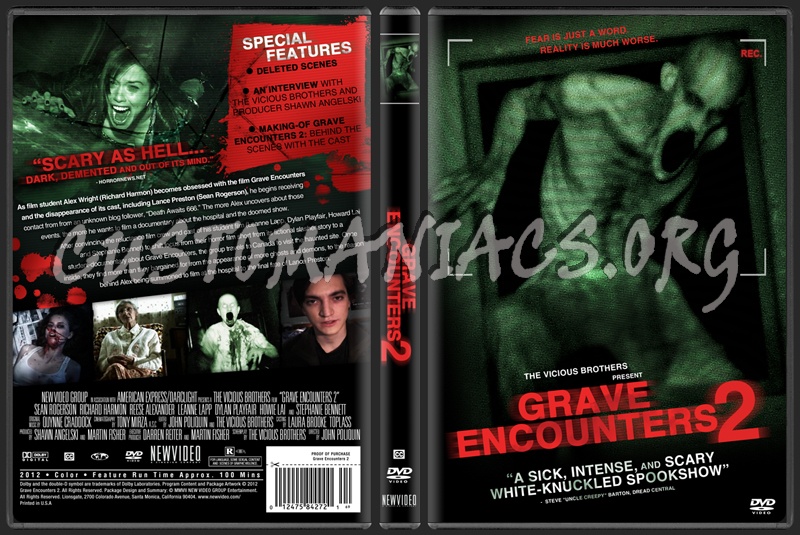 Grave Encounters 2 dvd cover