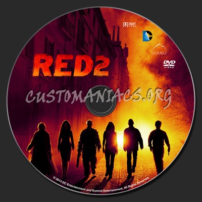 Red 2 dvd label