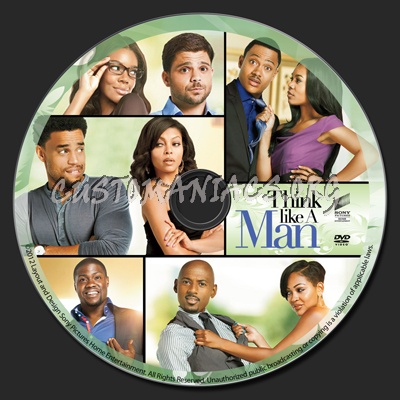 Think Like a Man dvd label