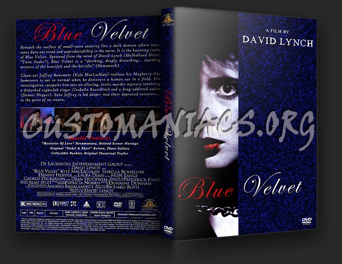 Blue Velvet dvd cover