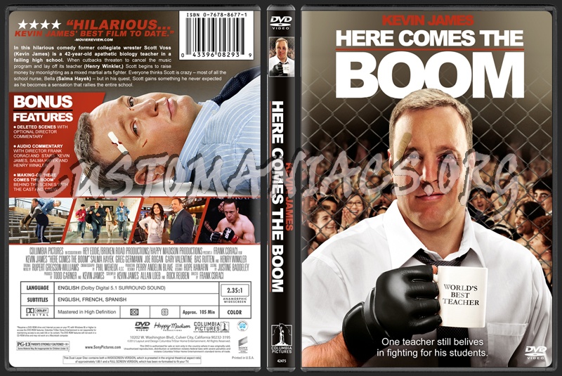 Here Comes the Boom dvd cover