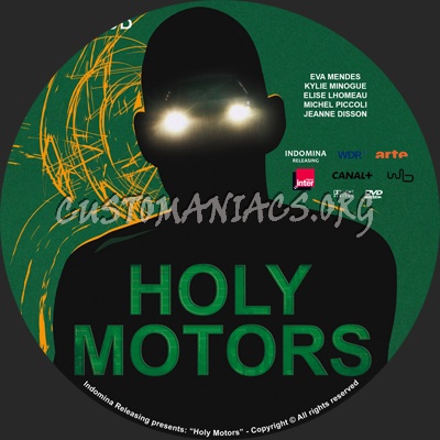 Holy Motors dvd label