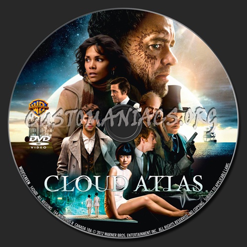 Cloud Atlas dvd label