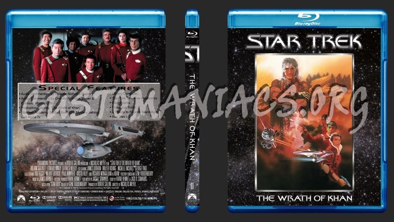 Star Trek Motion Picture Collection blu-ray cover