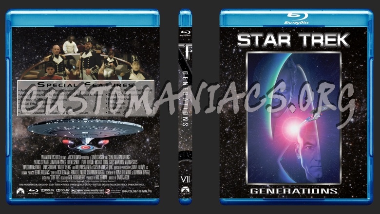 Star Trek Motion Picture Collection blu-ray cover
