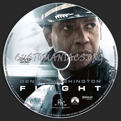 Flight dvd label