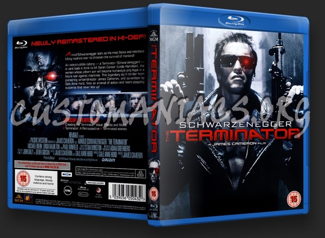 The Terminator blu-ray cover