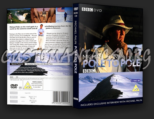 Michael Palin Pole to Pole dvd cover