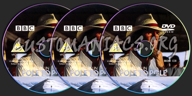 Michael Palin Pole to Pole dvd label