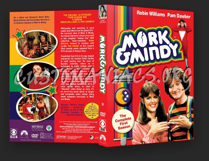 Mork and Mindy Season 1 dvd cover