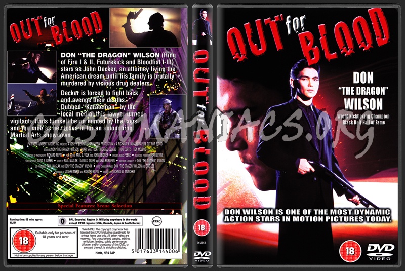 Out For Blood dvd cover