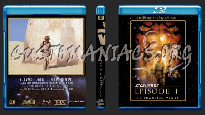 Star Wars Complete Saga 15mm blu-ray cover