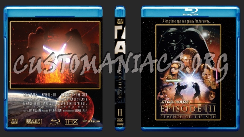 Star Wars Complete Saga 15mm blu-ray cover