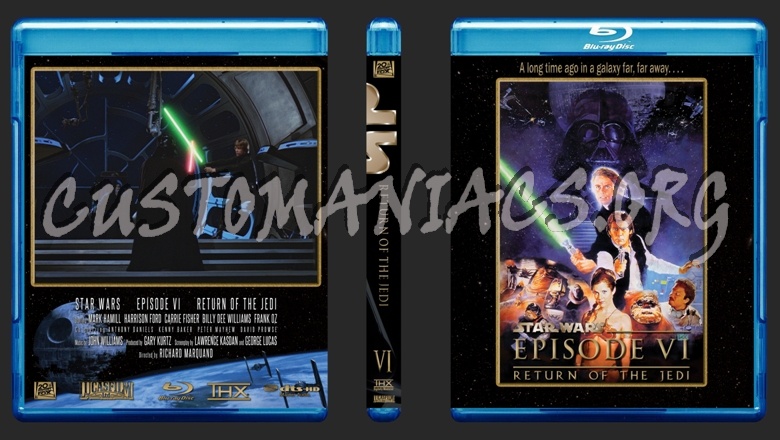 Star Wars Complete Saga 15mm blu-ray cover