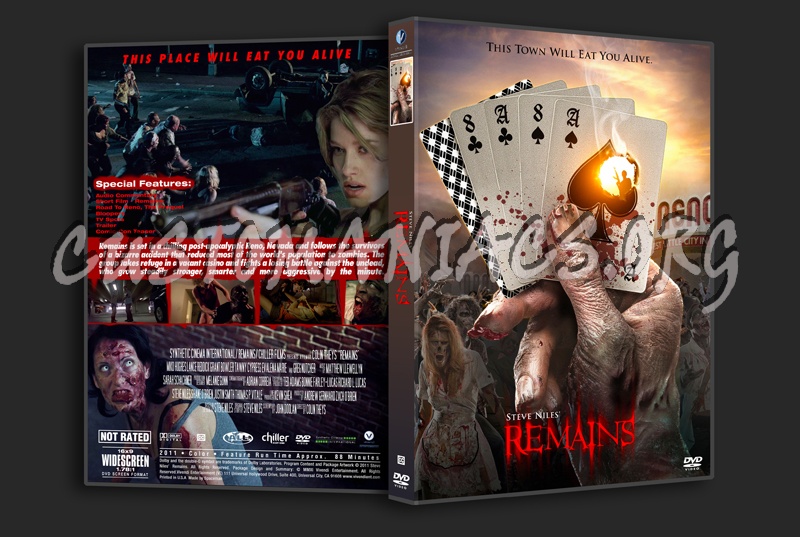 Steve Niles' Remains dvd cover