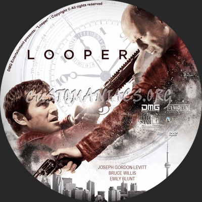 Looper dvd label